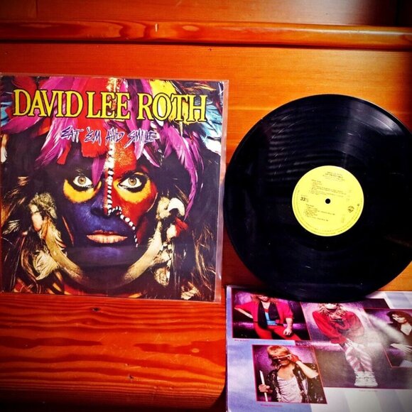 David Lee Roth - Eat 'Em and Smile (1986) LP Vinyl - Warner Bros. (9254701) - Picture 1 of 2